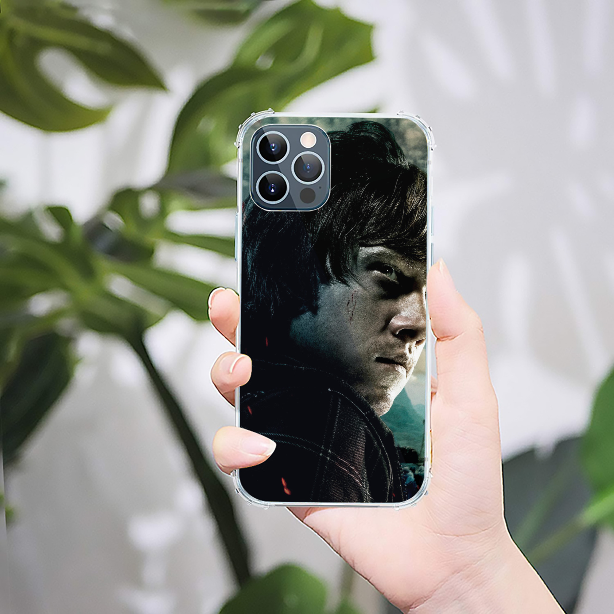 （画像用） Harry Potter ハリー・ポッターシリーズ 【iPhone 12シリーズ対応】透明スマホケース（クリアソフトケース）